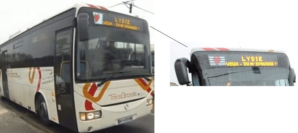 Demande en Mariage sur le Bus Demande en Mariage sur le Bus