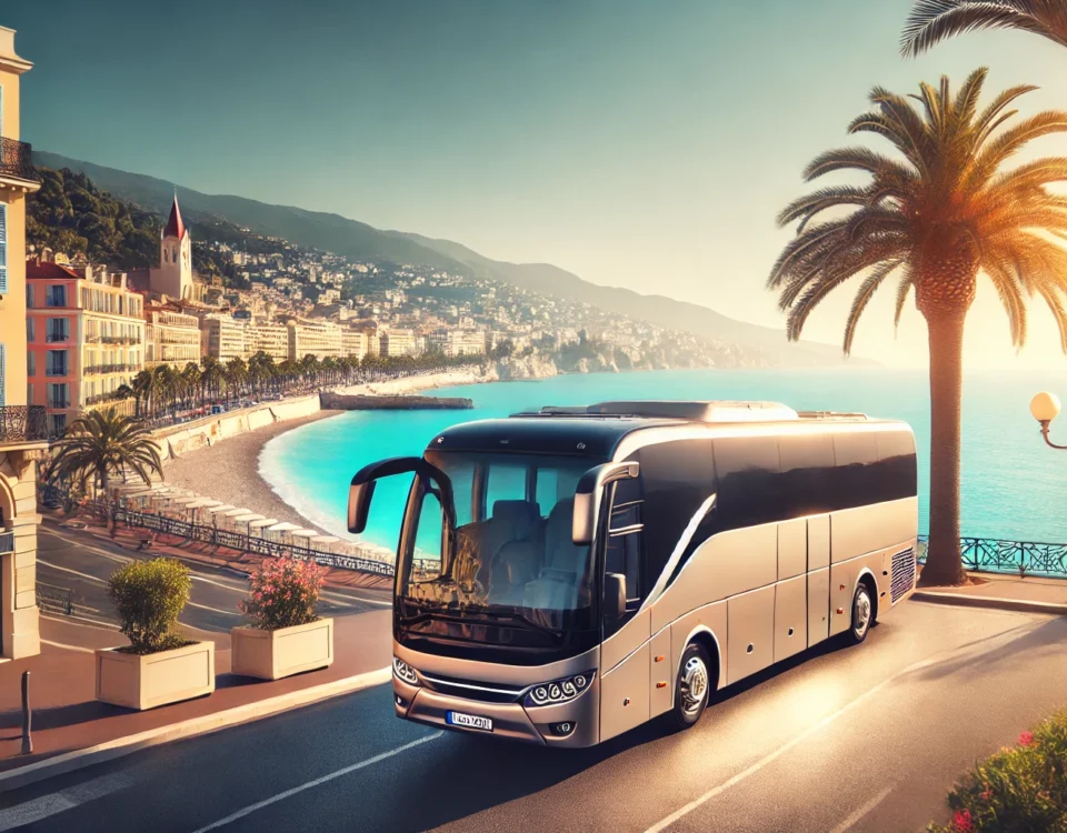 voyager vers Nice en autocar