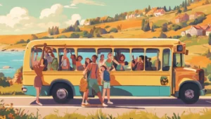 Location bus en ete